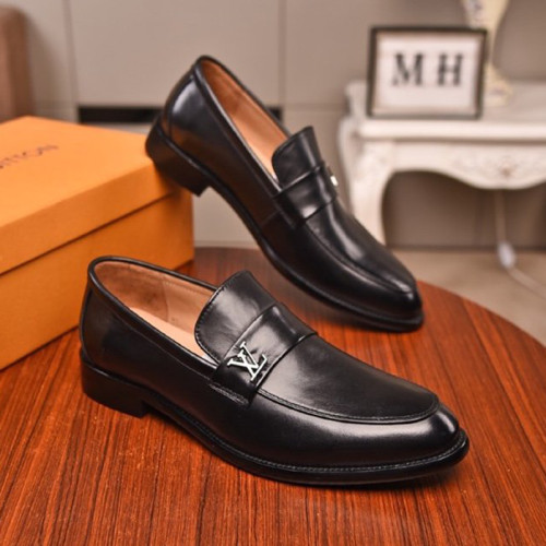 Louis Vuitton Men Shoes Business Luxury Brand LV Dress Shoes with Original Box