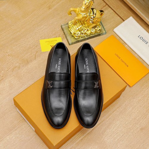 Louis Vuitton Men Shoes Business Luxury Brand LV Dress Shoes with Original Box
