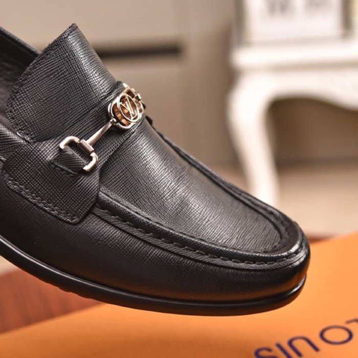 Louis Vuitton Men Shoes Business Luxury Brand LV Dress Shoes with Original Box