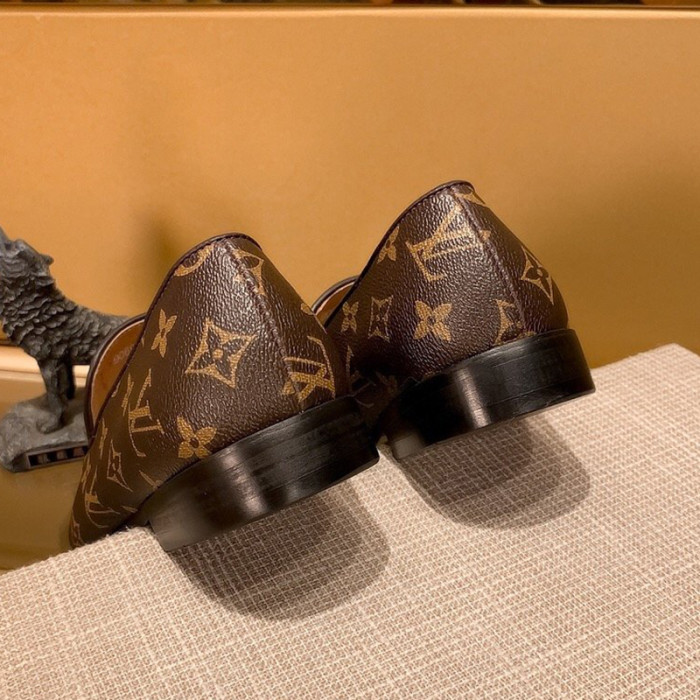 Louis Vuitton Men Shoes Business Luxury Brand LV Dress Shoes with Original Box