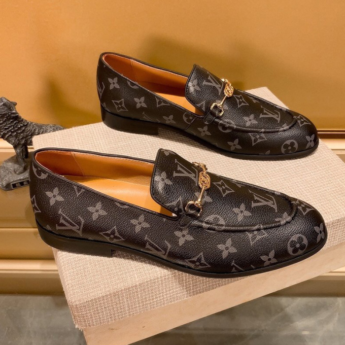 Louis Vuitton Men Shoes Business Luxury Brand LV Dress Shoes with Original Box