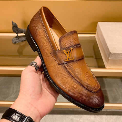 Louis Vuitton Men Shoes Business Luxury Brand LV Dress Shoes with Original Box