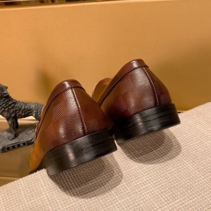 Louis Vuitton Men Shoes Business Luxury Brand LV Dress Shoes with Original Box