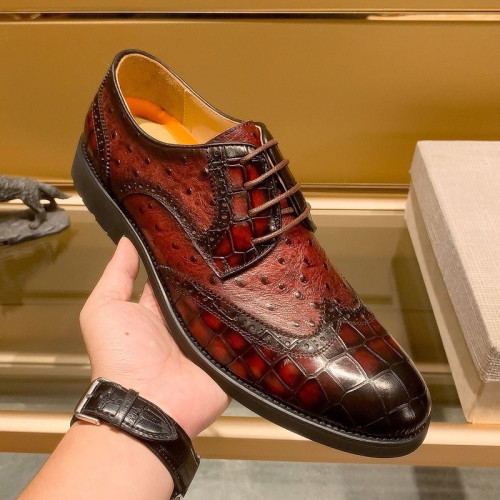 Louis Vuitton Men Shoes Business Luxury Brand LV Dress Shoes with Original Box
