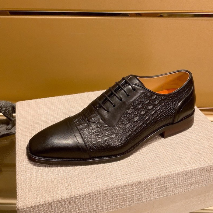 Louis Vuitton Men Shoes Business Luxury Brand LV Dress Shoes with Original Box