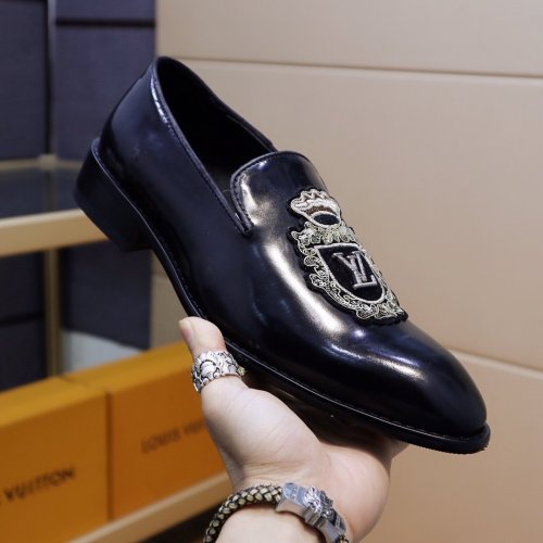 Louis Vuitton Men Shoes Business Luxury Brand LV Dress Shoes with Original Box