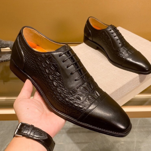 Louis Vuitton Men Shoes Business Luxury Brand LV Dress Shoes with Original Box