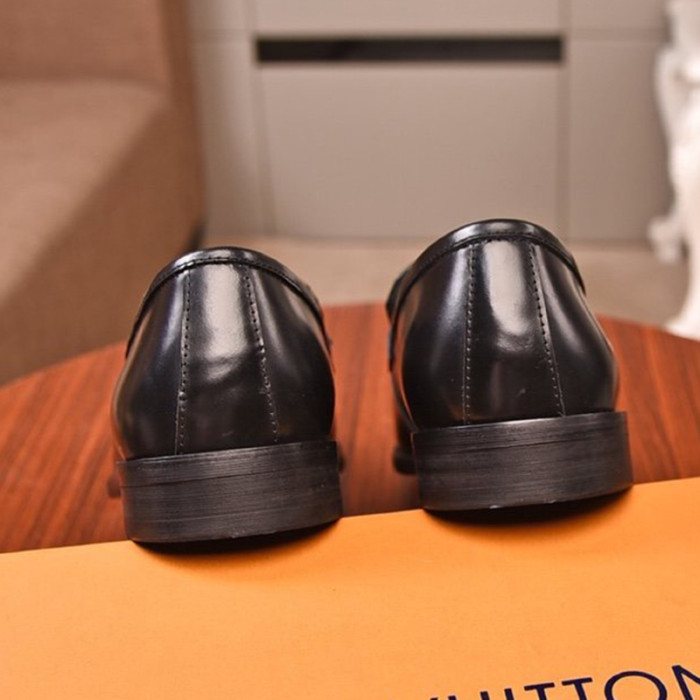 Louis Vuitton Men Shoes Business Luxury Brand LV Dress Shoes with Original Box