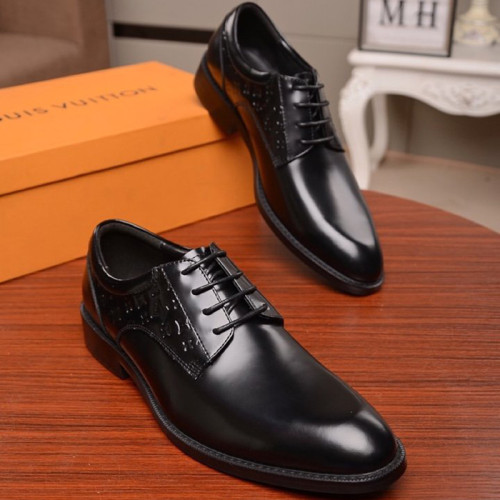 Louis Vuitton Men Shoes Business Luxury Brand LV Dress Shoes with Original Box