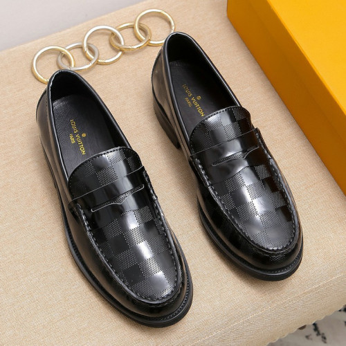 Louis Vuitton Men Shoes Business Luxury Brand LV Dress Shoes with Original Box
