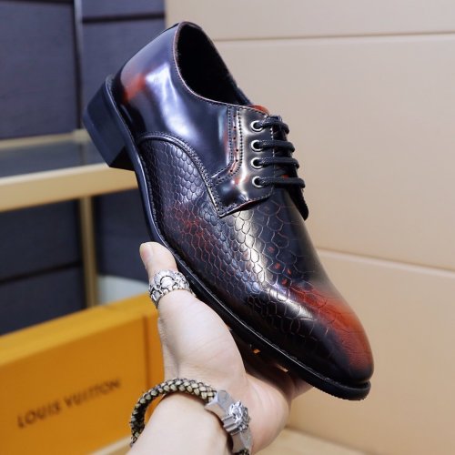 Louis Vuitton Men Shoes Business Luxury Brand LV Dress Shoes with Original Box