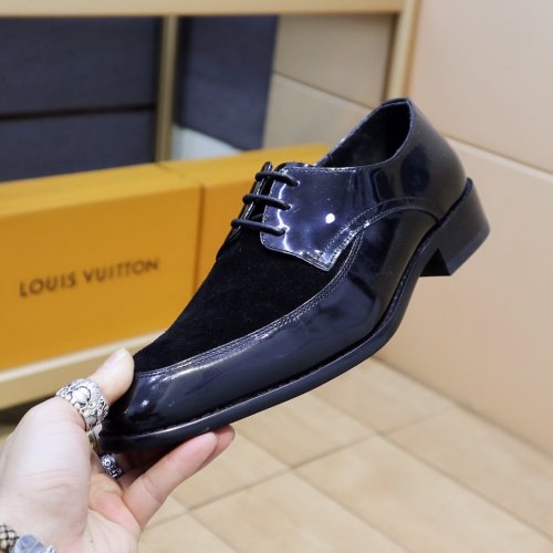 Louis Vuitton Men Shoes Business Luxury Brand LV Dress Shoes with Original Box