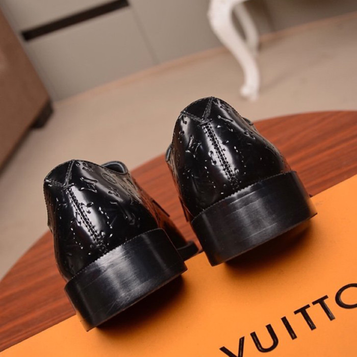Louis Vuitton Men Shoes Business Luxury Brand LV Dress Shoes with Original Box