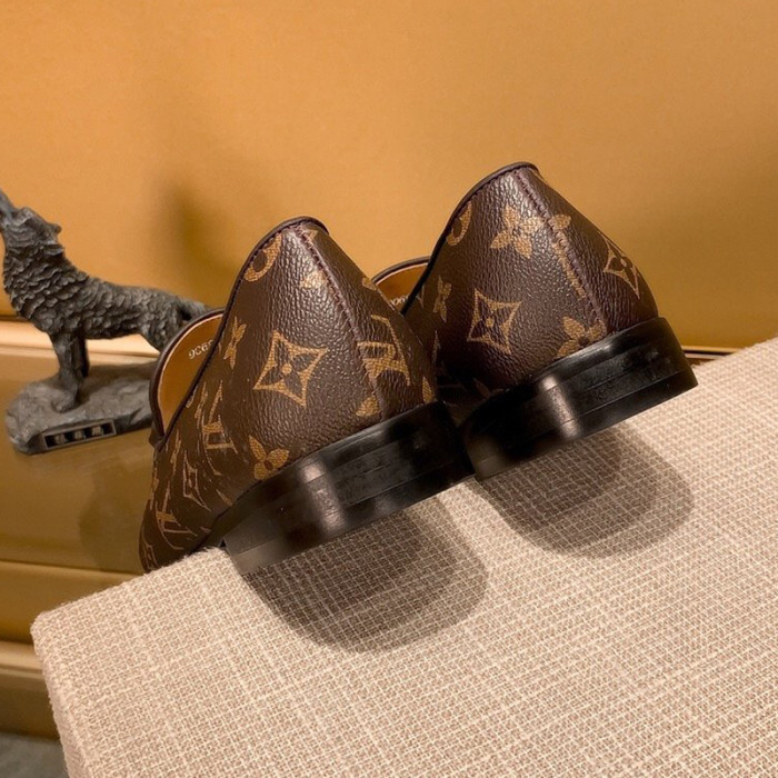 Louis Vuitton Men Shoes Business Luxury Brand LV Dress Shoes with Original Box