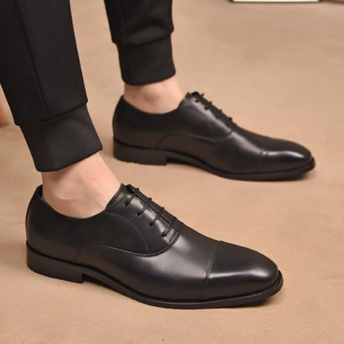 Louis Vuitton Men Shoes Business Luxury Brand LV Dress Shoes with Original Box