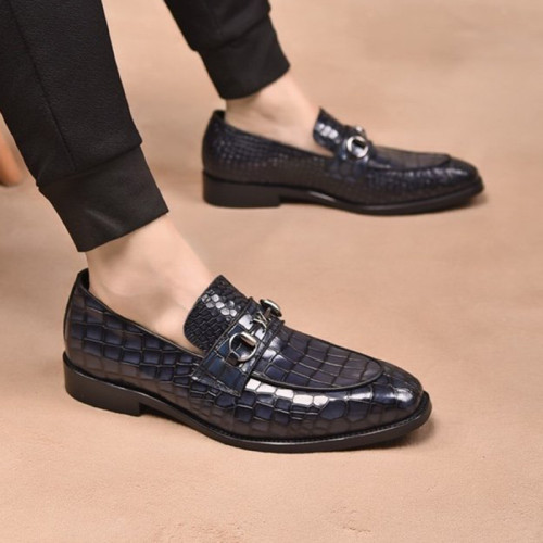 Louis Vuitton Men Shoes Business Luxury Brand LV Dress Shoes with Original Box
