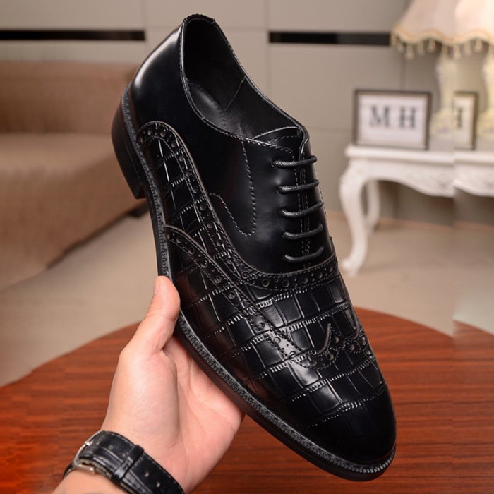 Louis Vuitton Men Shoes Business Luxury Brand LV Dress Shoes with Original Box