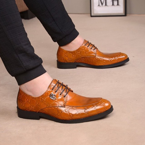 Louis Vuitton Men Shoes Business Luxury Brand LV Dress Shoes with Original Box