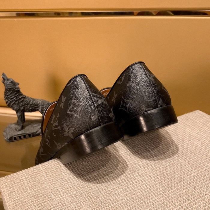 Louis Vuitton Men Shoes Business Luxury Brand LV Dress Shoes with Original Box