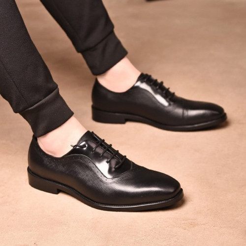 Louis Vuitton Men Shoes Business Luxury Brand LV Dress Shoes with Original Box