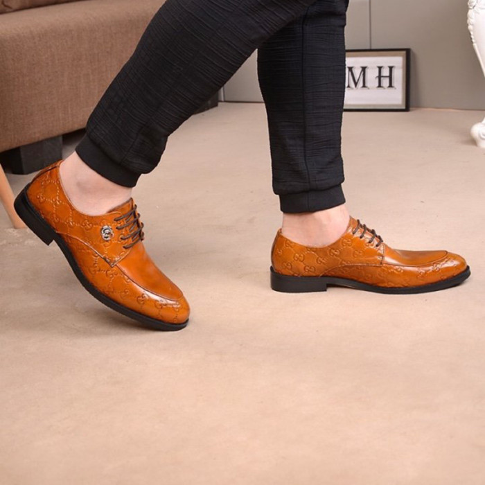 Louis Vuitton Men Shoes Business Luxury Brand LV Dress Shoes with Original Box