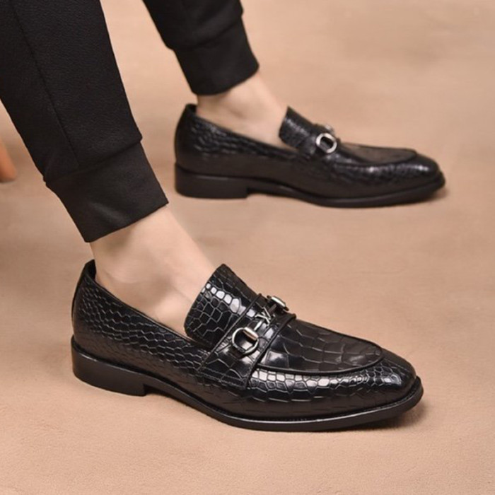 Louis Vuitton Men Shoes Business Luxury Brand LV Dress Shoes with Original Box