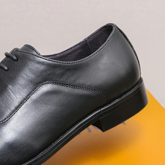 Louis Vuitton Men Shoes Business Luxury Brand LV Dress Shoes with Original Box