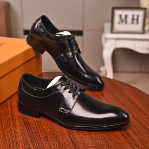 Louis Vuitton Men Shoes Business Luxury Brand LV Dress Shoes with Original Box