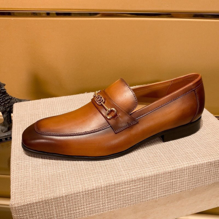 Louis Vuitton Men Shoes Business Luxury Brand LV Dress Shoes with Original Box