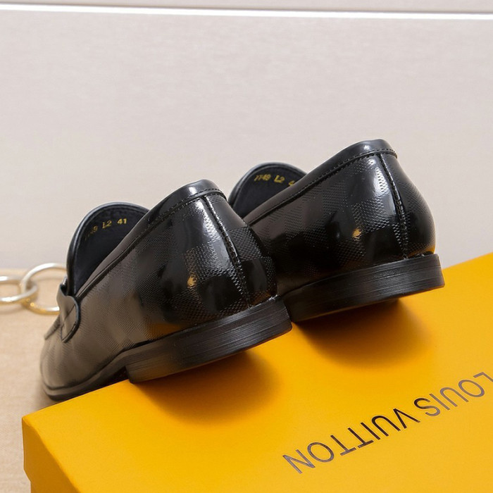 Louis Vuitton Men Shoes Business Luxury Brand LV Dress Shoes with Original Box