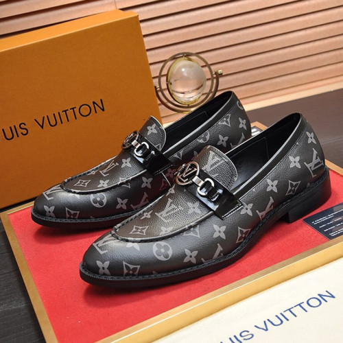 Louis Vuitton Men Shoes Business Luxury Brand LV Dress Shoes with Original Box