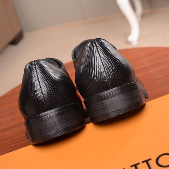 Louis Vuitton Men Shoes Business Luxury Brand LV Dress Shoes with Original Box