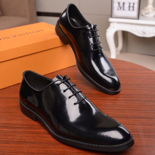 Louis Vuitton Men Shoes Business Luxury Brand LV Dress Shoes with Original Box