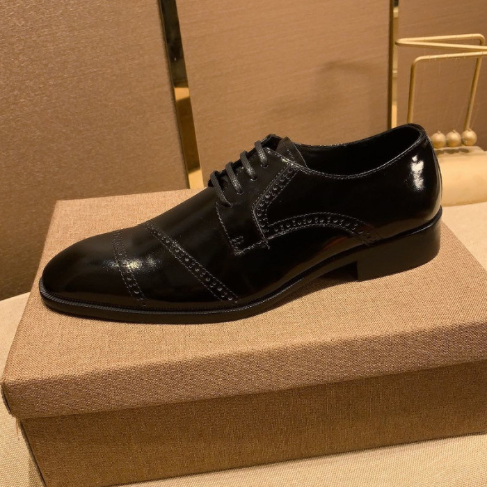Louis Vuitton Men Shoes Business Luxury Brand LV Dress Shoes with Original Box