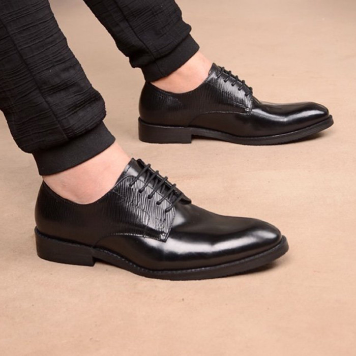 Louis Vuitton Men Shoes Business Luxury Brand LV Dress Shoes with Original Box