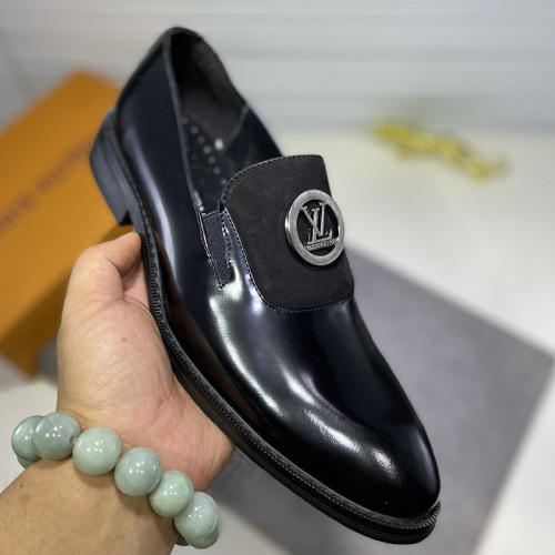 Louis Vuitton Men Shoes Business Luxury Brand LV Dress Shoes with Original Box