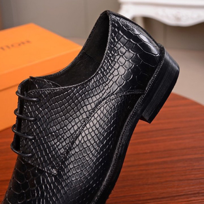 Louis Vuitton Men Shoes Business Luxury Brand LV Dress Shoes with Original Box
