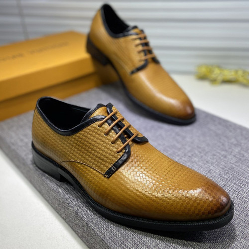Louis Vuitton Men Shoes Business Luxury Brand LV Dress Shoes with Original Box