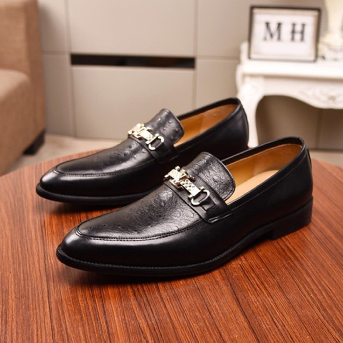 Louis Vuitton Men Shoes Business Luxury Brand LV Dress Shoes with Original Box