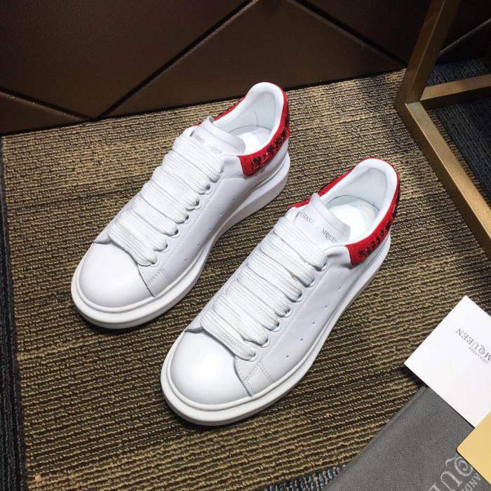 Alexander McQueen Women Shoes Fashion Design Luxury Brand Oversized Sneaker with Original Box