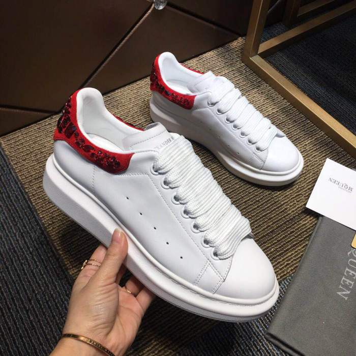 Alexander McQueen Women Shoes Fashion Design Luxury Brand Oversized Sneaker with Original Box