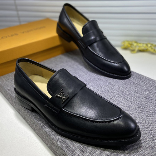 Louis Vuitton Men Shoes Business Luxury Brand LV Dress Shoes with Original Box