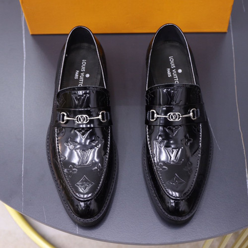 Louis Vuitton Men Shoes Business Luxury Brand LV Dress Shoes with Original Box