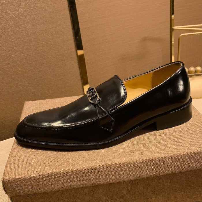 Louis Vuitton Men Shoes Business Luxury Brand LV Dress Shoes with Original Box