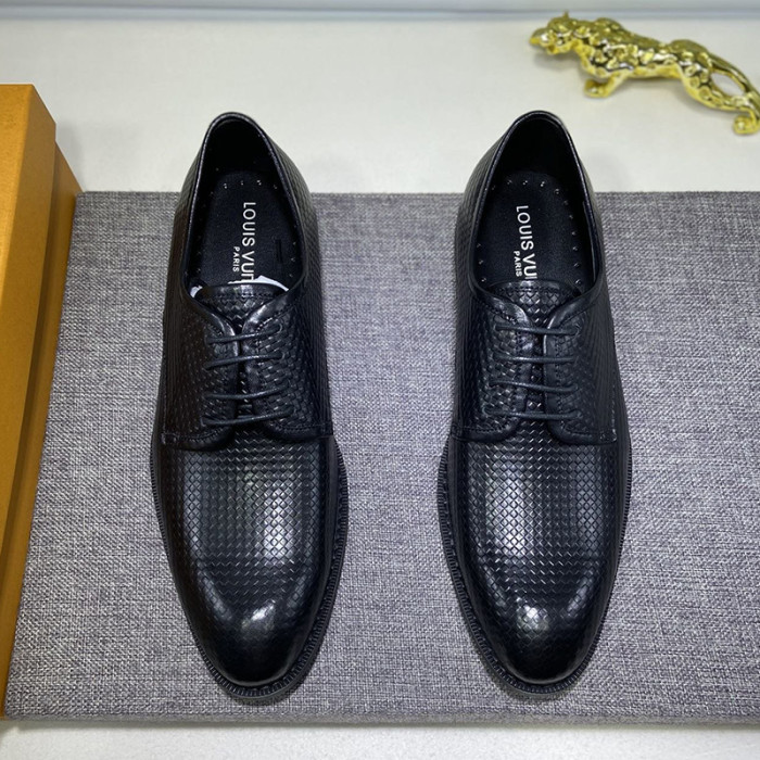 Louis Vuitton Men Shoes Business Luxury Brand LV Dress Shoes with Original Box