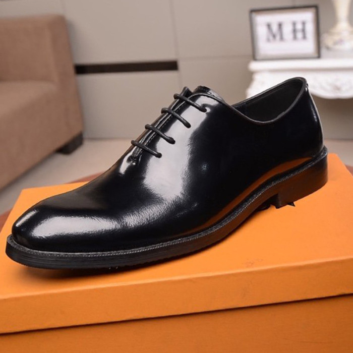 Louis Vuitton Men Shoes Business Luxury Brand LV Dress Shoes with Original Box
