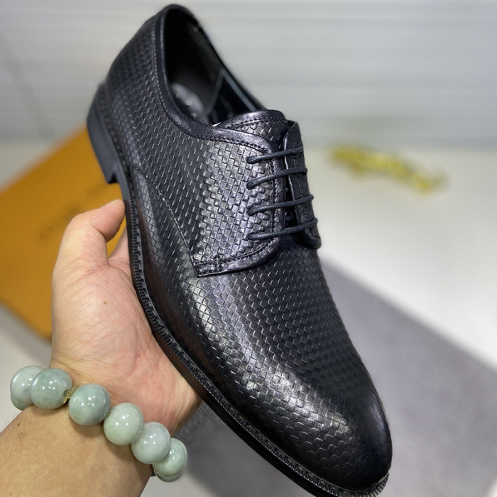 Louis Vuitton Men Shoes Business Luxury Brand LV Dress Shoes with Original Box