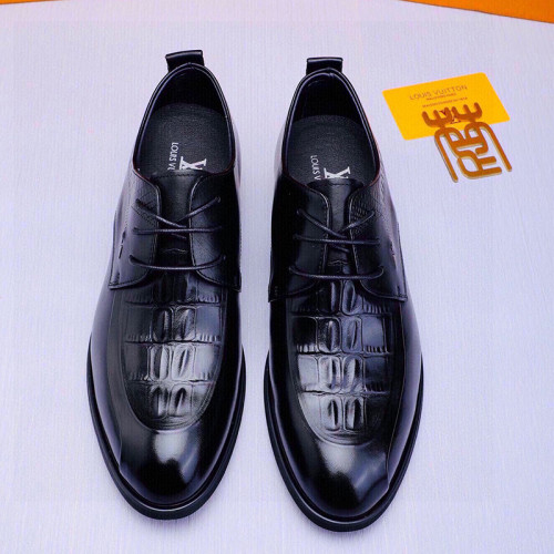 Louis Vuitton Men Shoes Business Luxury Brand LV Dress Shoes with Original Box