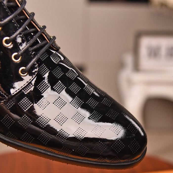 Louis Vuitton Men Shoes Business Luxury Brand LV Dress Shoes with Original Box