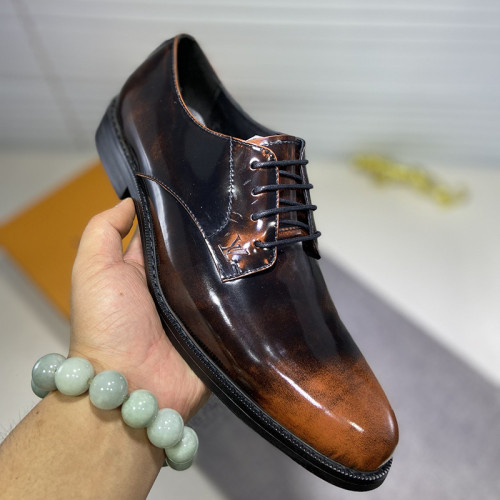 Louis Vuitton Men Shoes Business Luxury Brand LV Dress Shoes with Original Box